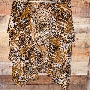 Leopard Print Women's Top